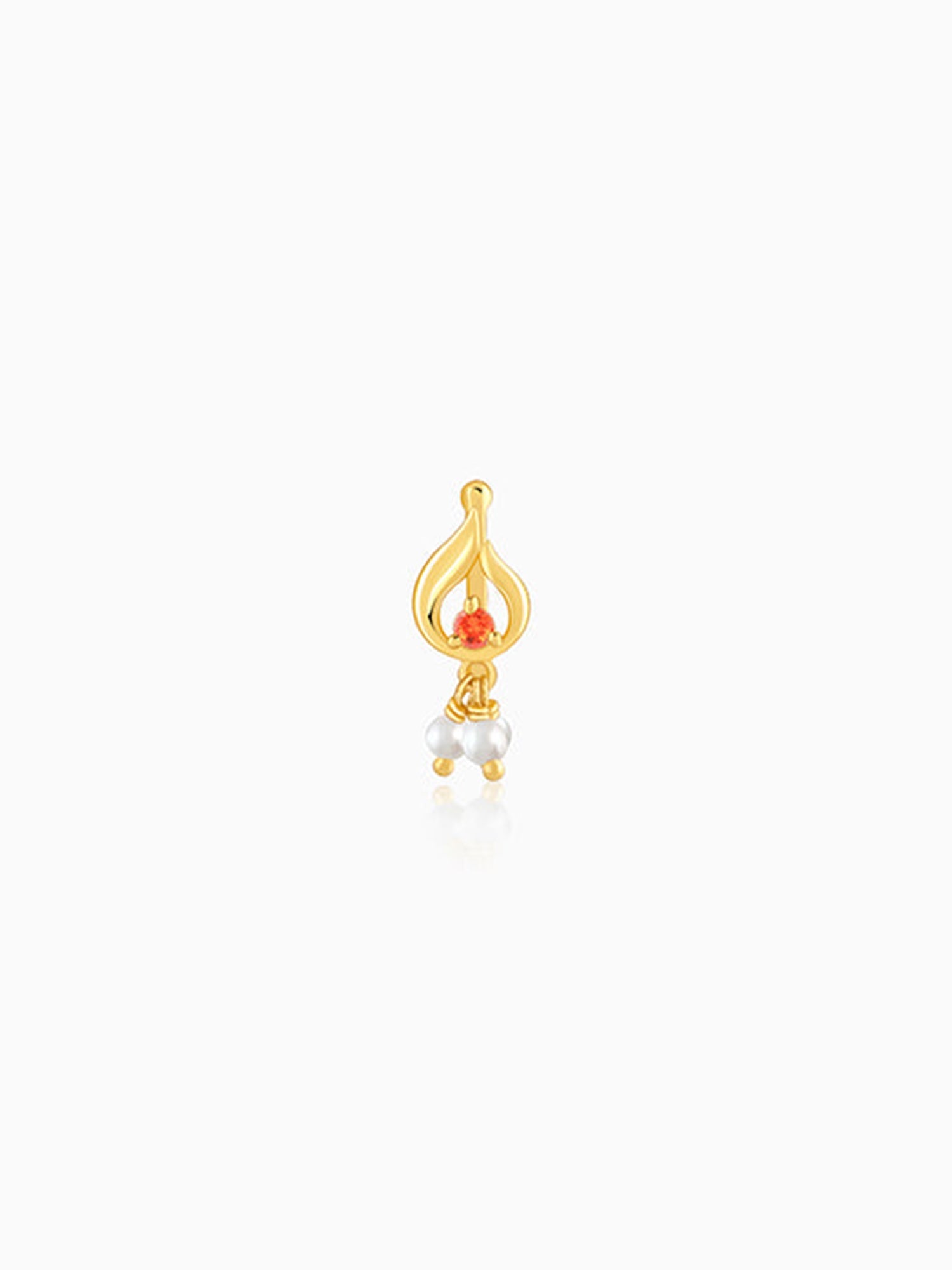 Golden Iris Nosepin (Clip on)