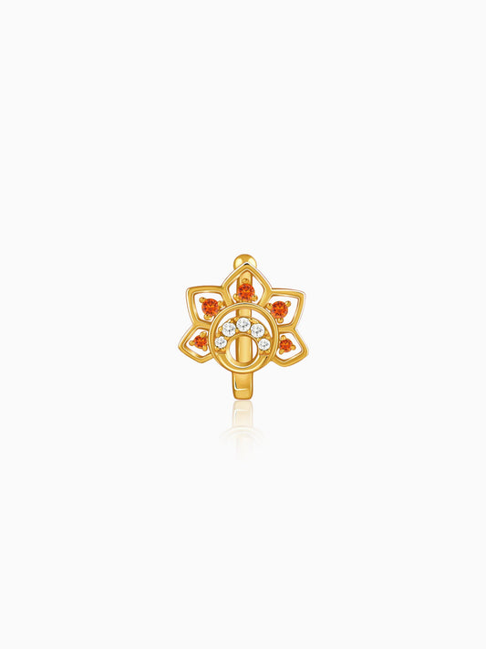 Golden Brigid Nosepin (Clip On)