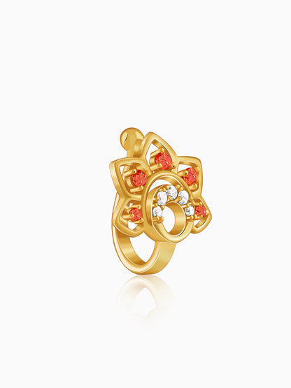 Golden Brigid Nosepin (Clip On)