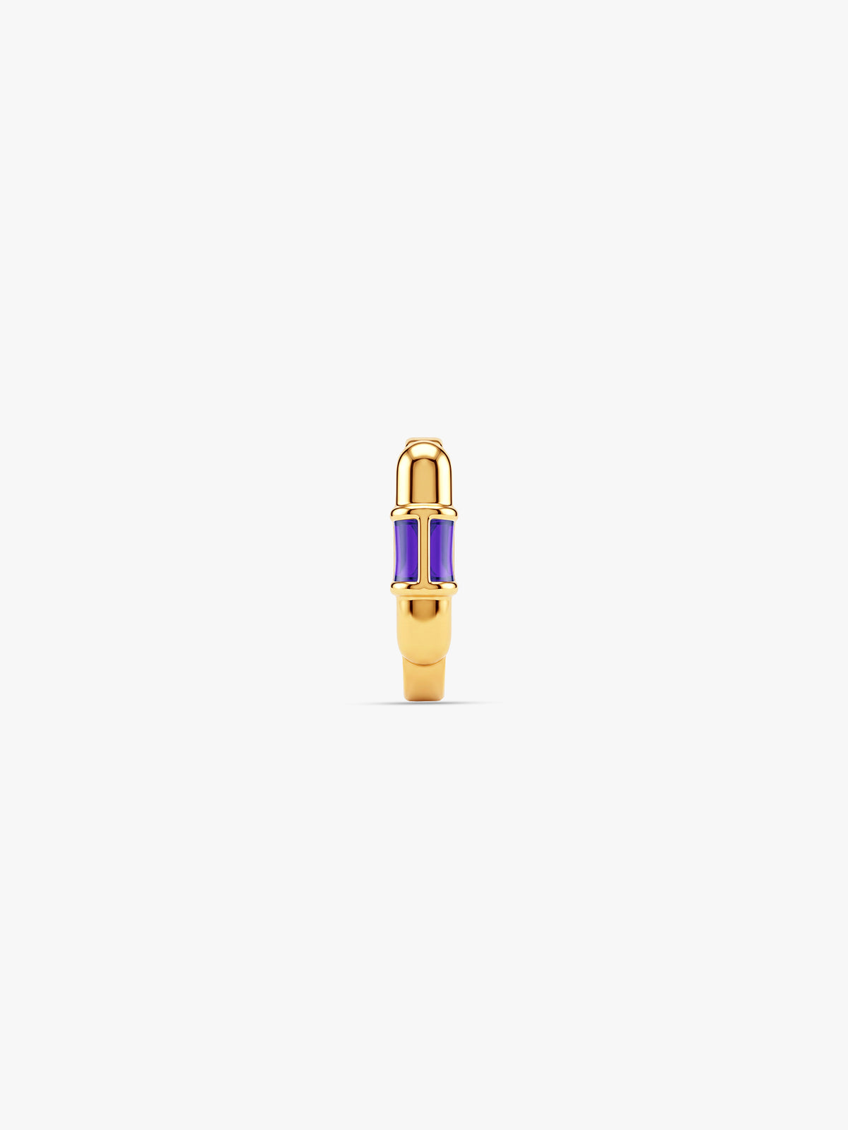 Golden Shubh Shimmer Nose Pin (Clip on)