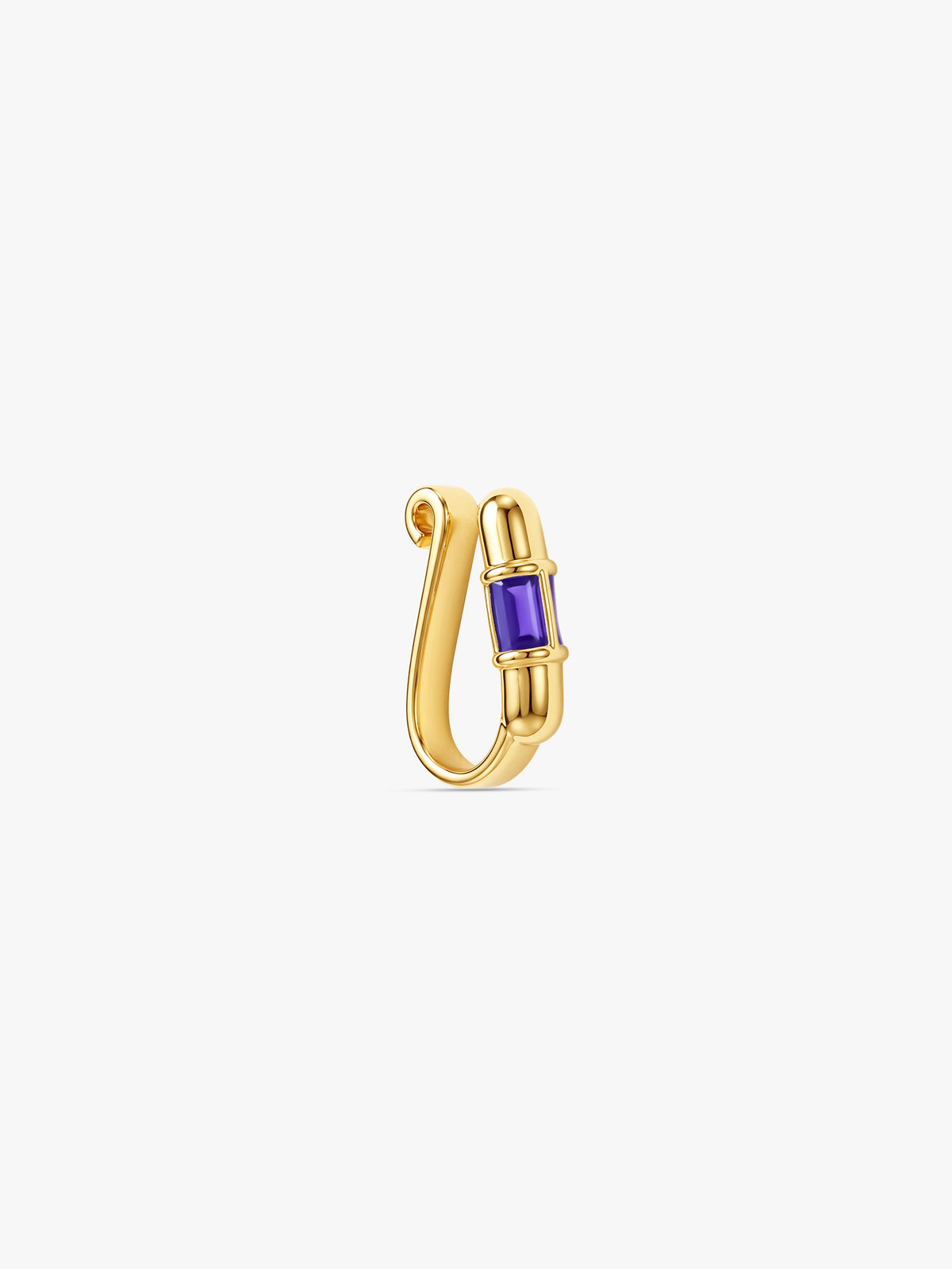 Golden Shubh Shimmer Nose Pin (Clip on)