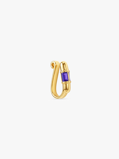 Golden Shubh Shimmer Nose Pin (Clip on)