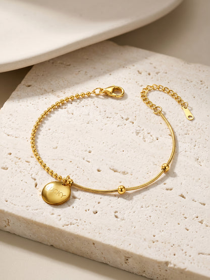 Lowkey Lucky Gold Plated Anklet
