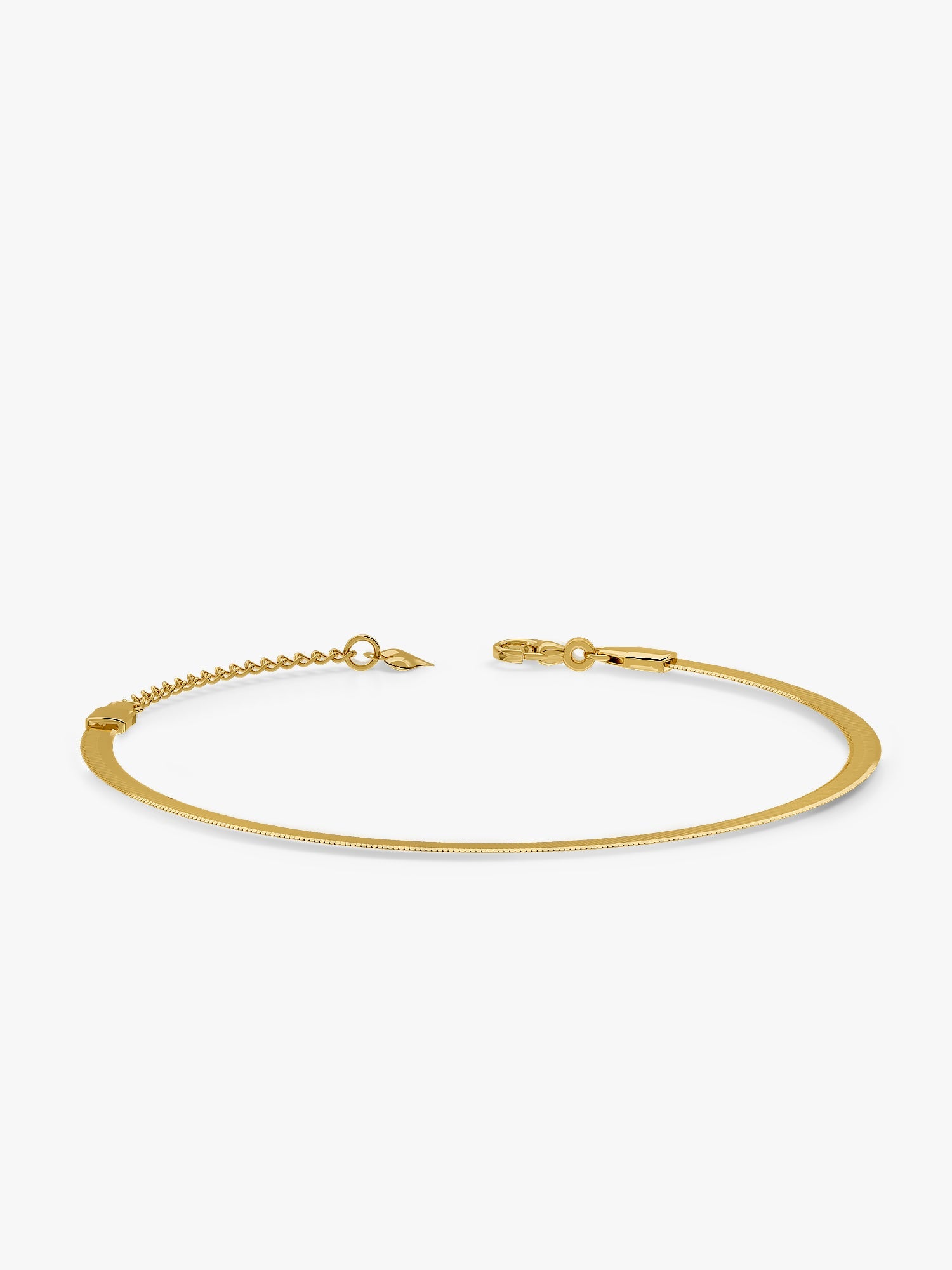 OnnMe by GIVA Bare Chain Gold Plated Anklet