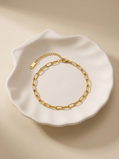 Pop Girl Energy Gold Plated Anklet