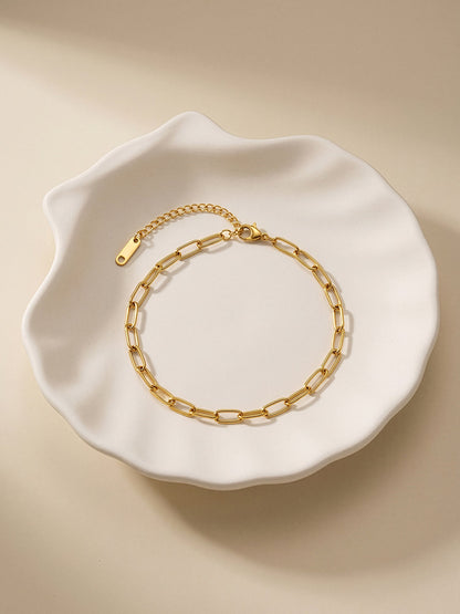 OnnMe by GIVA Pop Girl Energy Gold Plated Anklet