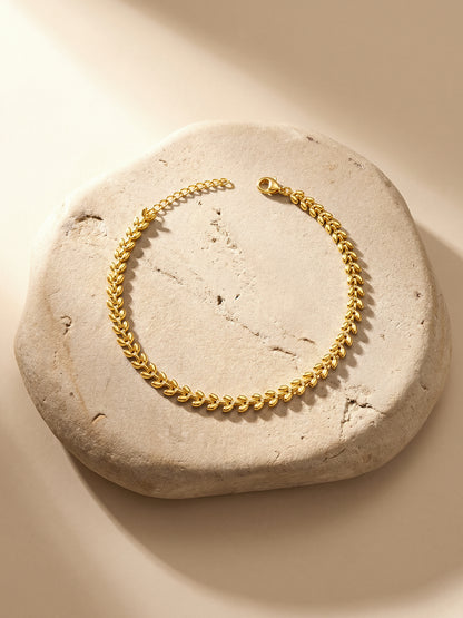 Link It Up Gold Plated Anklet