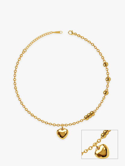 Lucky Chaos Gold Plated Anklet