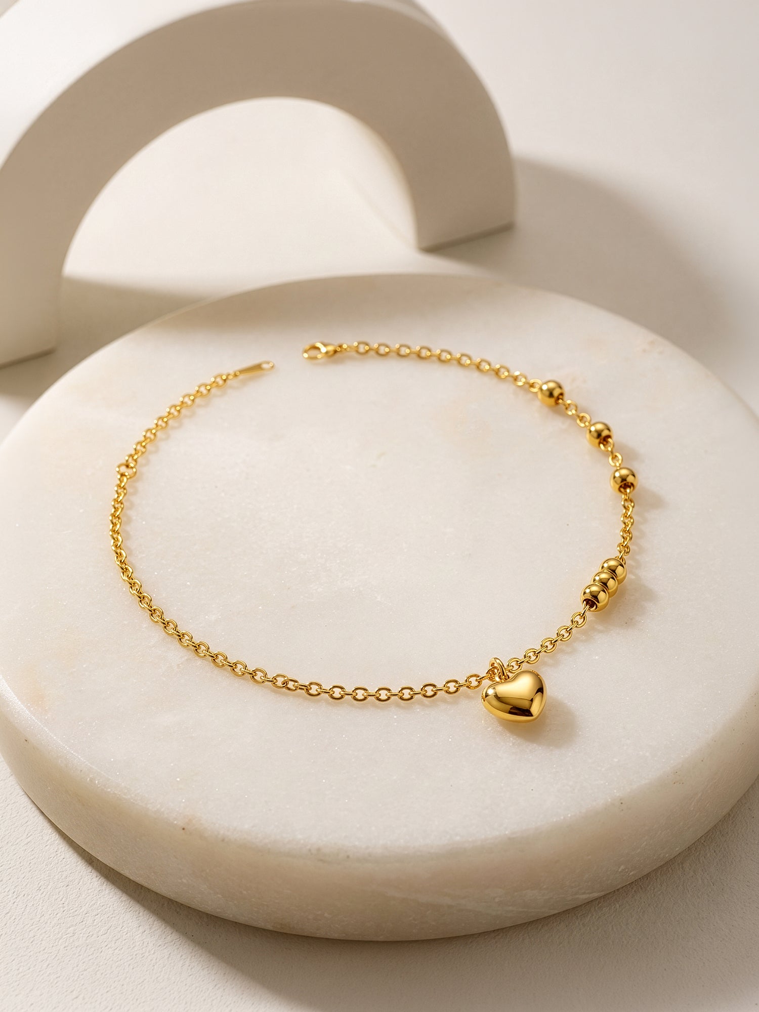 Lucky Chaos Gold Plated Anklet
