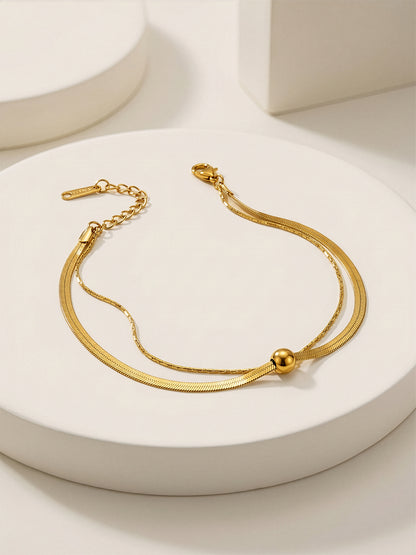 Night Shift Gold Plated Anklet