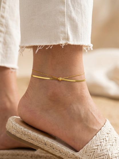 Night Shift Gold Plated Anklet