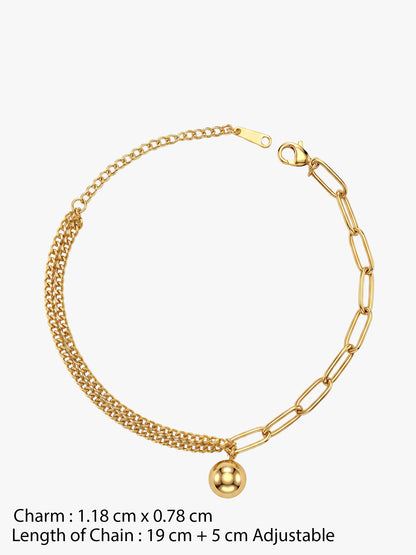 City Link Gold Plated Anklet