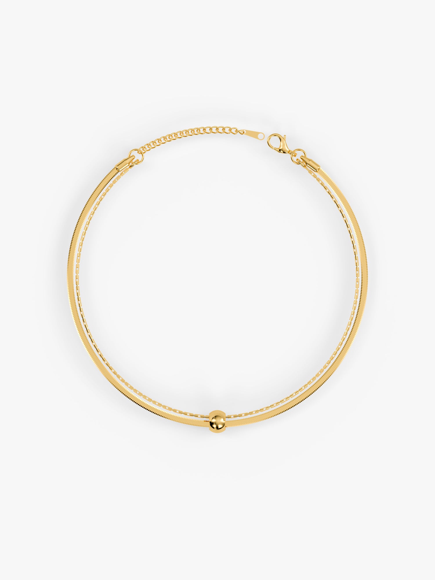 Night Shift Gold Plated Anklet