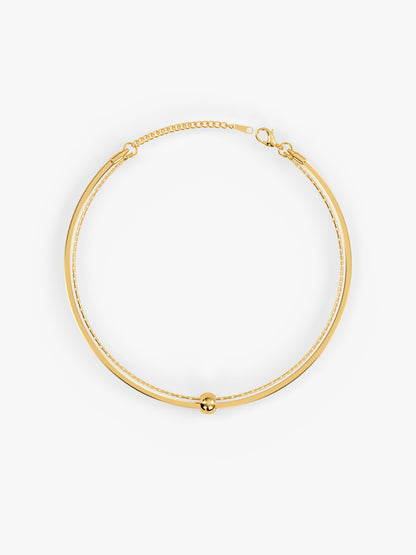 Night Shift Gold Plated Anklet
