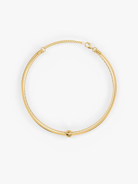 Night Shift Gold Plated Anklet
