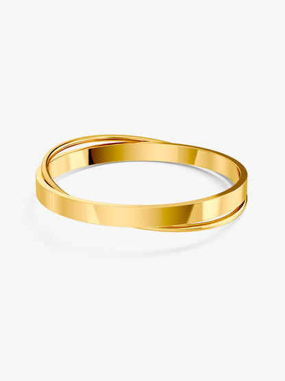 Classic Round Gold Plated Bracelet