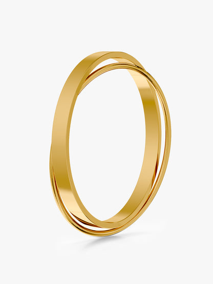 Classic Round Gold Plated Bracelet