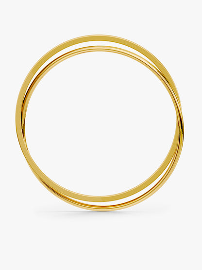 Classic Round Gold Plated Bracelet