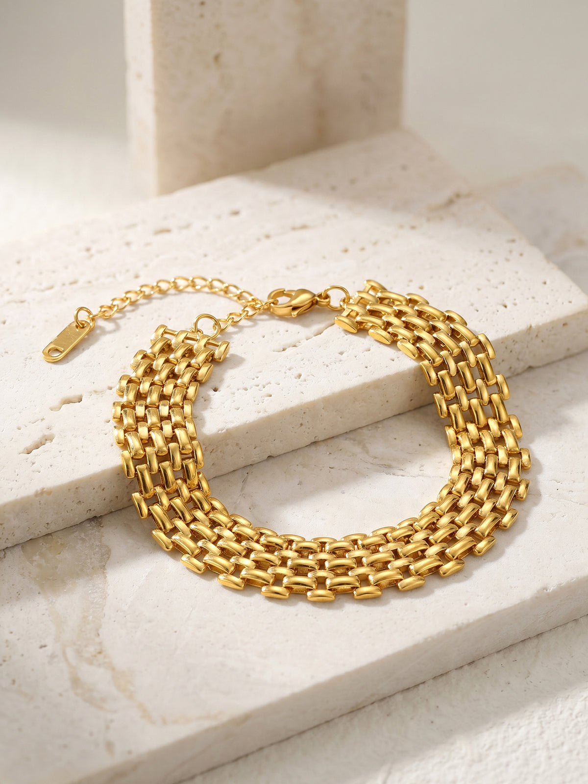 IXIA by GIVA Still Booked Gold Plated Bracelet