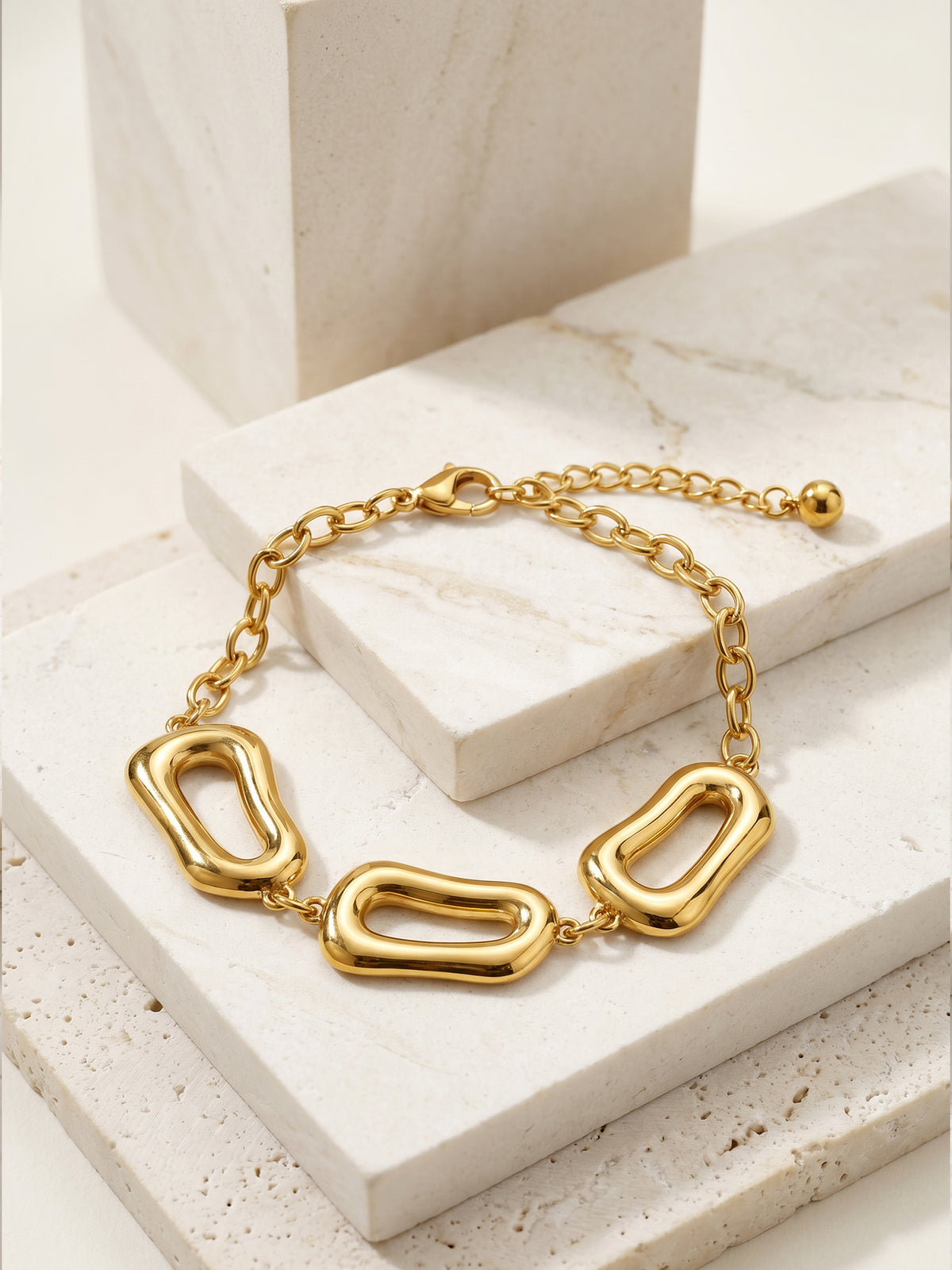 IXIA by GIVA No Small Talk Gold Plated Bracelet