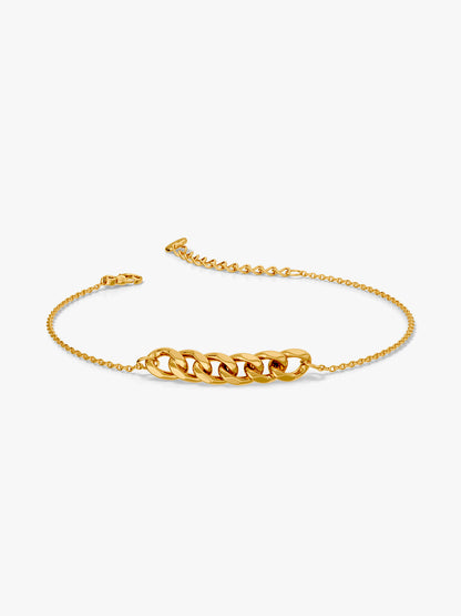 Lowkey Cuban Gold Plated Bracelet