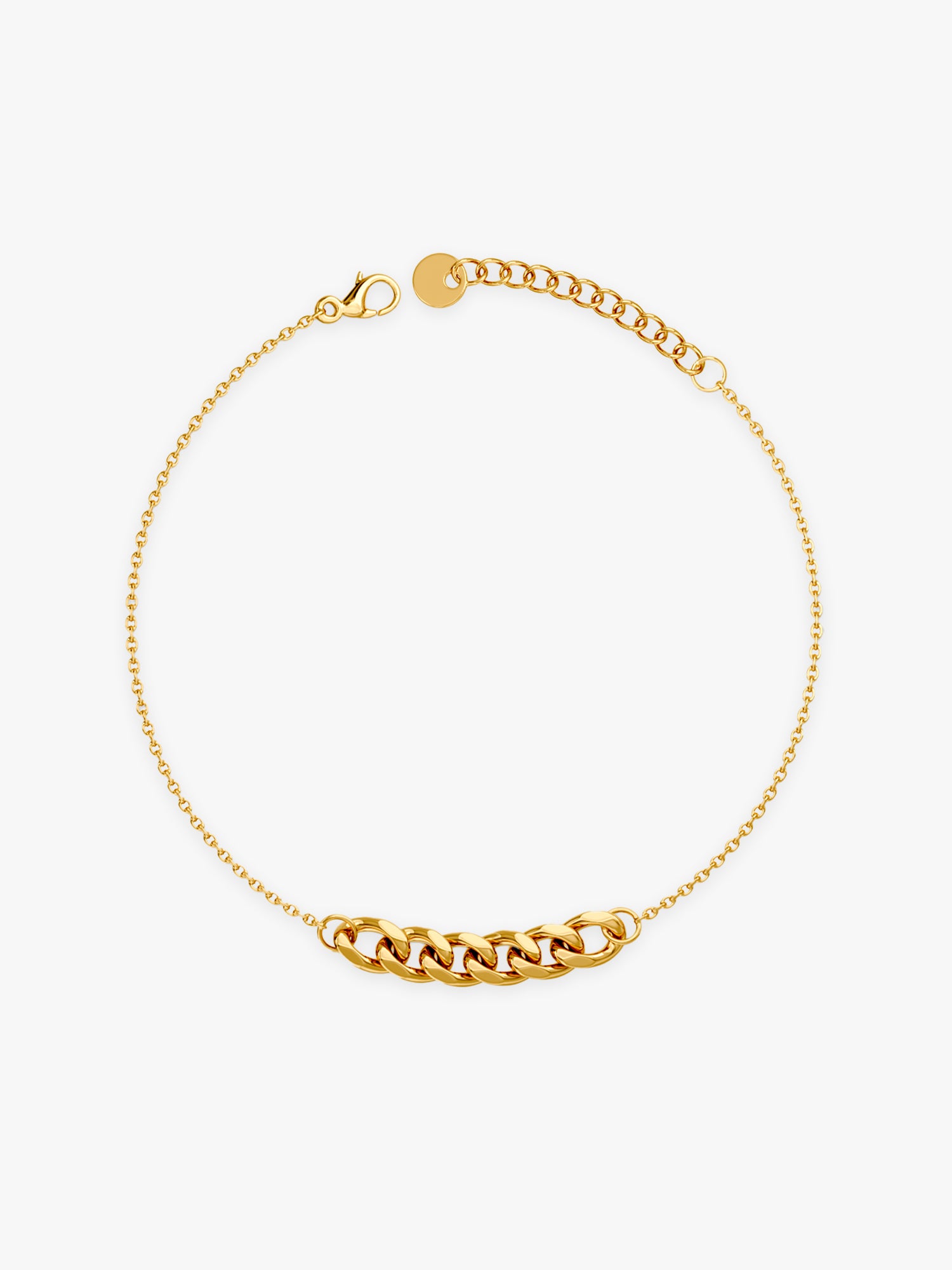 Lowkey Cuban Gold Plated Bracelet