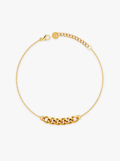 Lowkey Cuban Gold Plated Bracelet