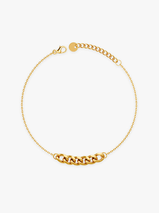 Lowkey Cuban Gold Plated Bracelet