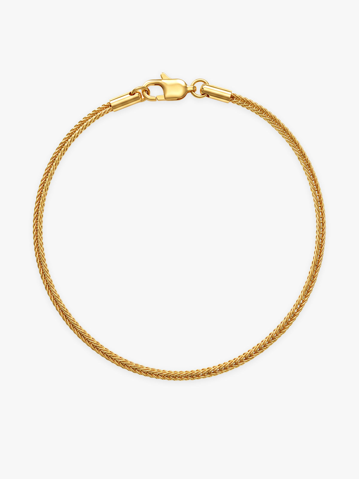 IXIA by GIVA Barely Basic Gold Plated Bracelet For Men