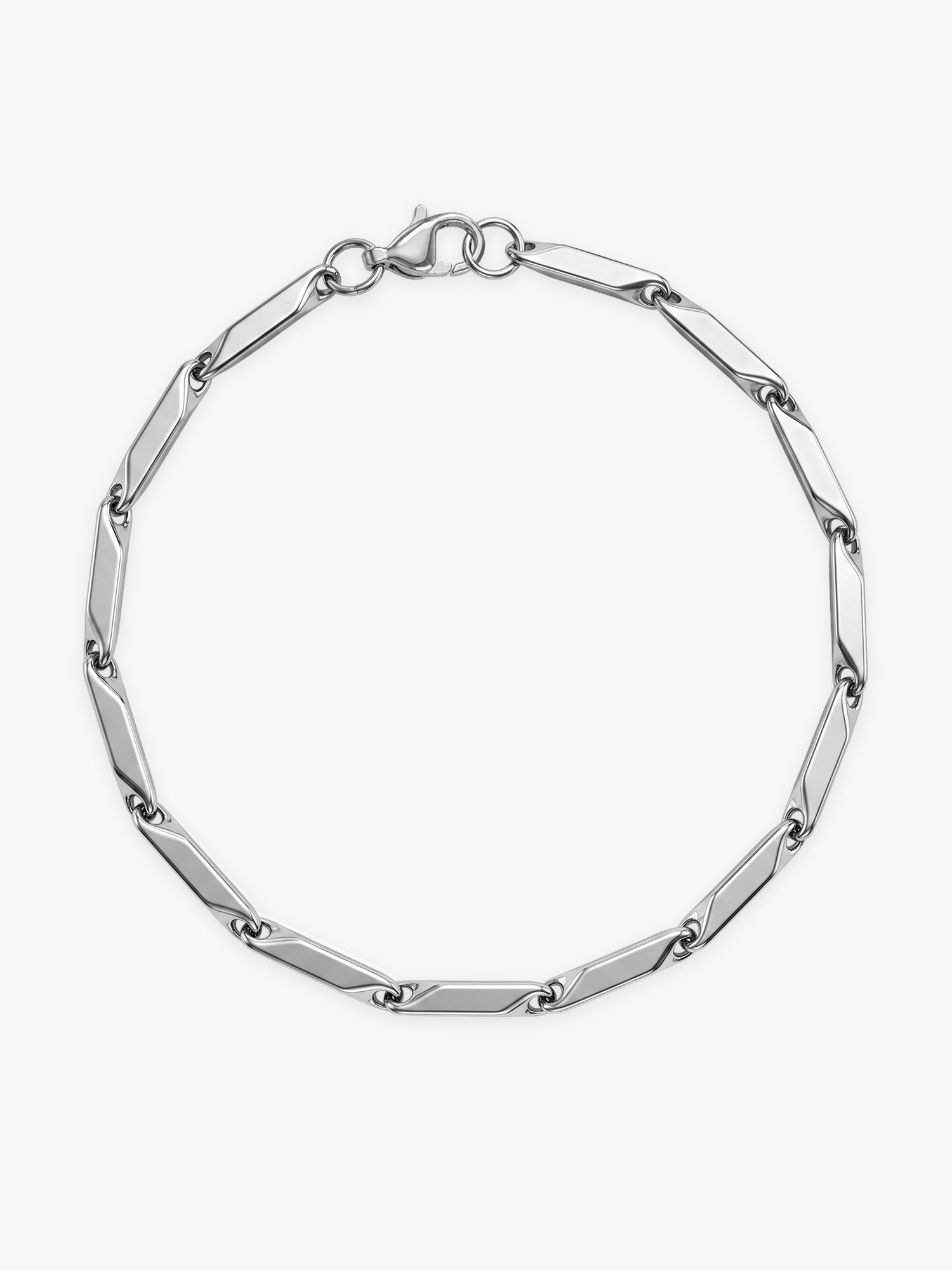 OnnMe by GIVA Aura Bamboo Rhodium Plated Bracelet For Men