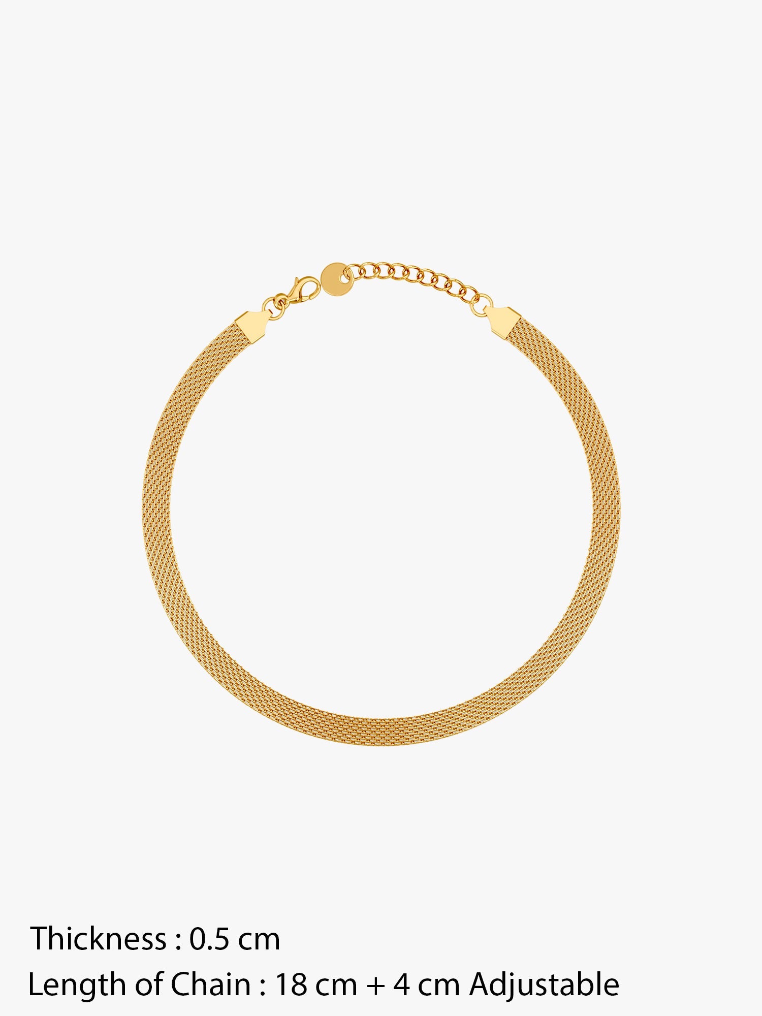 OnnMe by GIVA Stack Flow Gold Plated Bracelet
