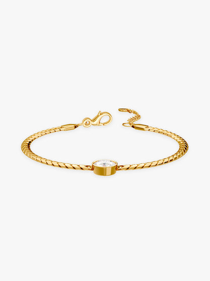 No Noise Gold Plated Bracelet