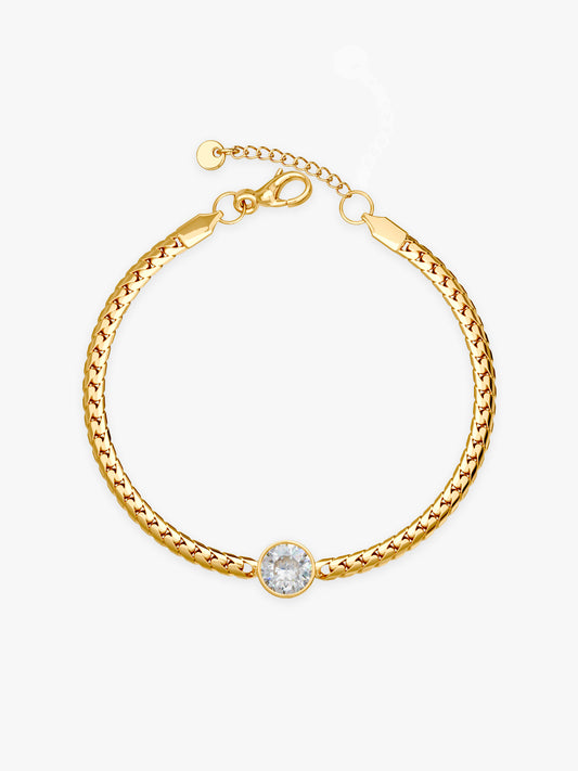 No Noise Gold Plated Bracelet