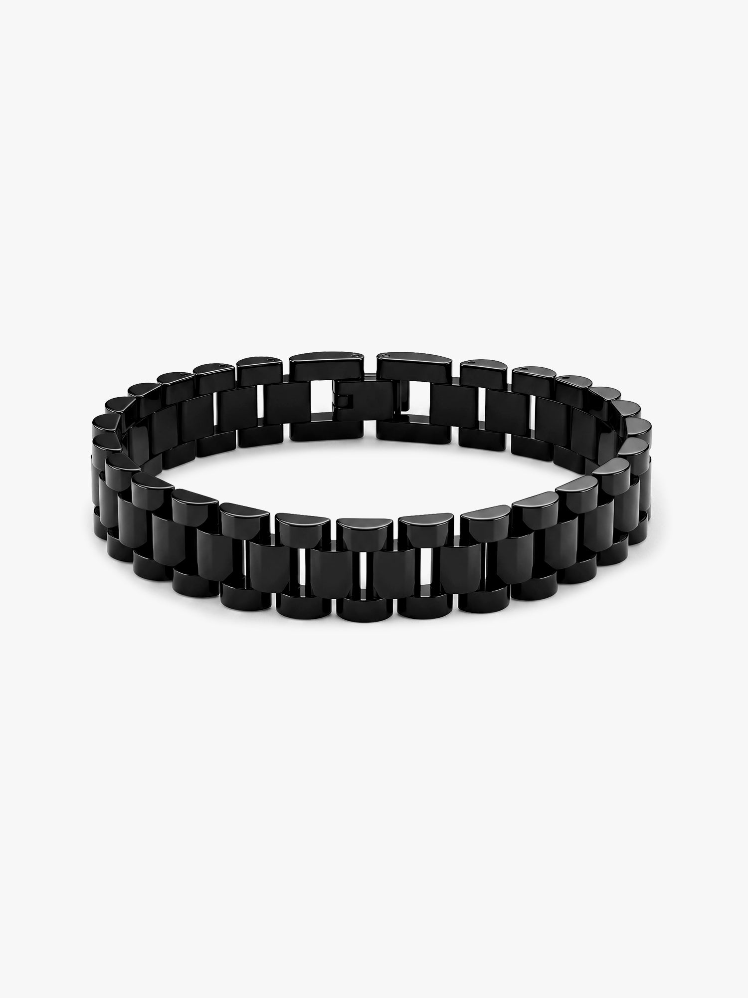 OnnMe by GIVA After Dark Black Rhodium Bracelet For Men