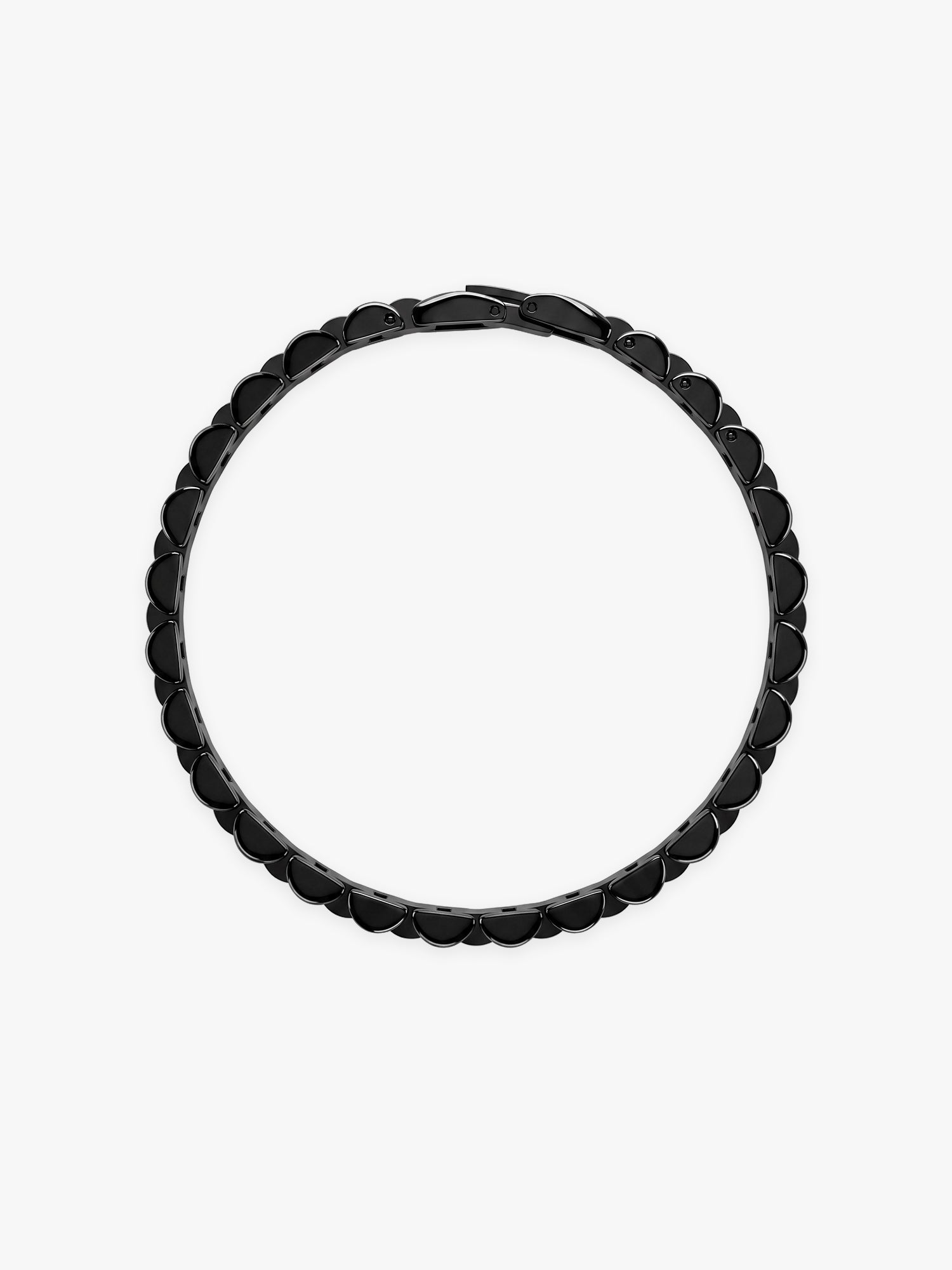 OnnMe by GIVA After Dark Black Rhodium Bracelet For Men