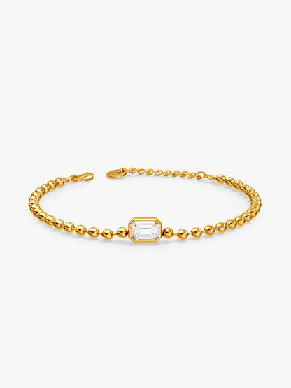 Crystal Hit Gold Plated Bracelet