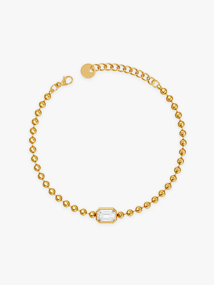 Crystal Hit Gold Plated Bracelet