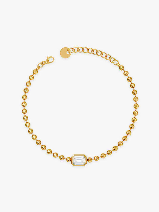 Crystal Hit Gold Plated Bracelet