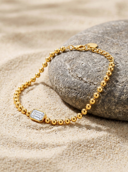 Crystal Hit Gold Plated Bracelet