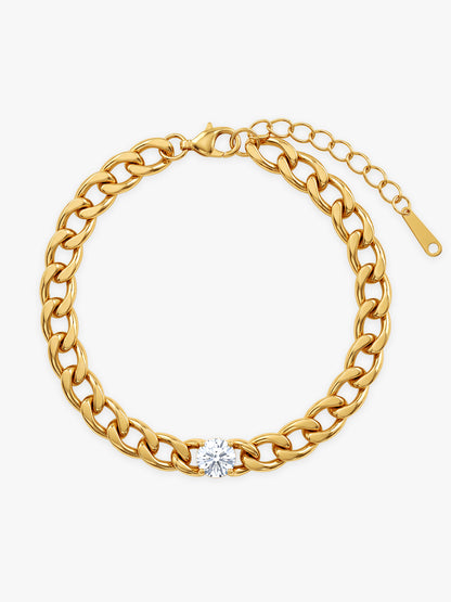 IXIA by GIVA Cafe Date Gold Plated Bracelet