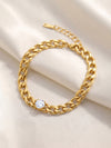 IXIA by GIVA Cafe Date Gold Plated Bracelet