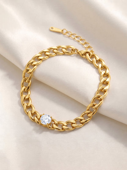 IXIA by GIVA Cafe Date Gold Plated Bracelet