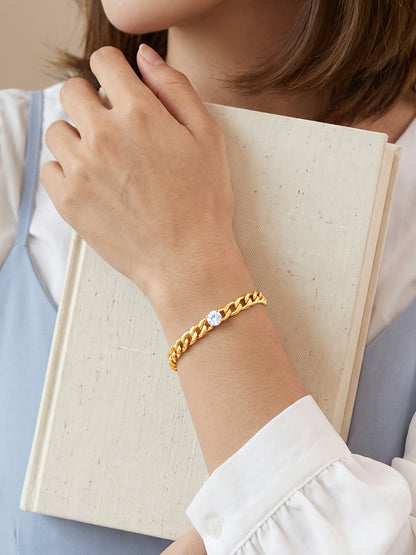 IXIA by GIVA Cafe Date Gold Plated Bracelet