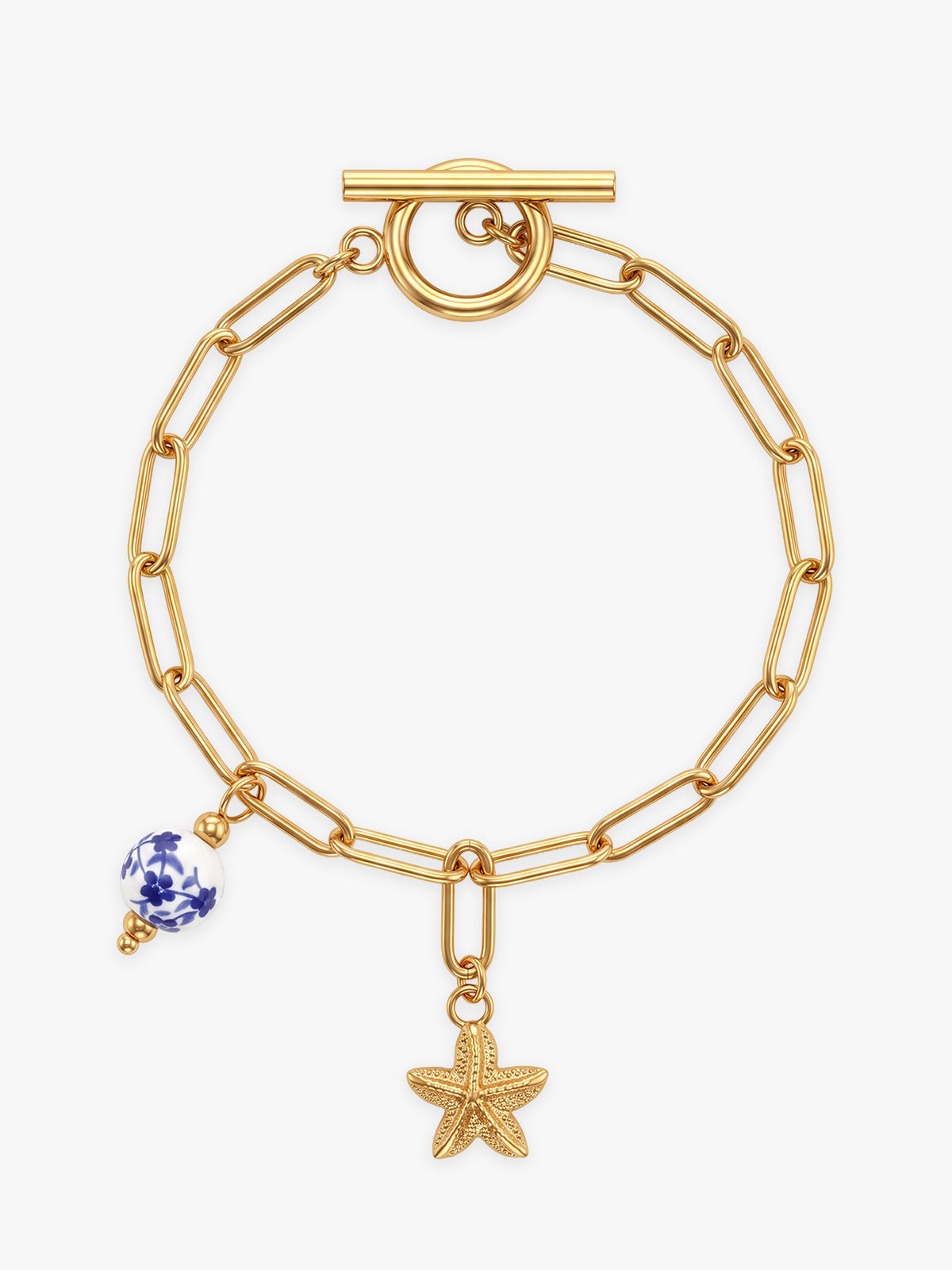 IXIA by GIVA Whimsy Daisy Gold Plated Bracelet