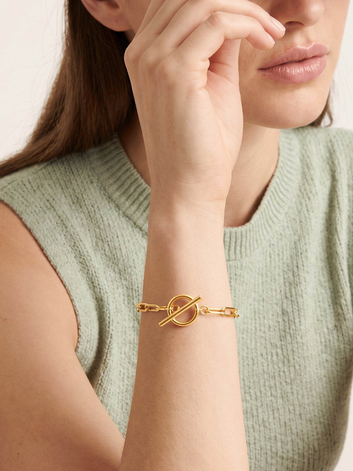 IXIA by GIVA Whimsy Daisy Gold Plated Bracelet