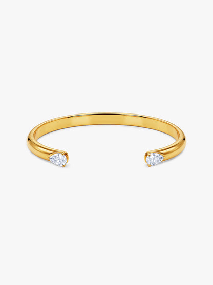 IXIA by GIVA Pixie Dust Gold Plated Cuff Bracelet