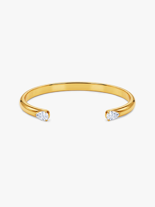 IXIA by GIVA Pixie Dust Gold Plated Cuff Bracelet