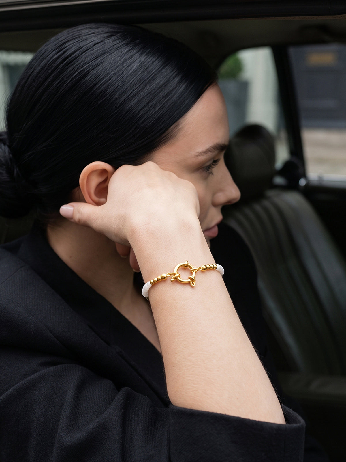 IXIA by GIVA Ice Princess Gold Plated Bracelet