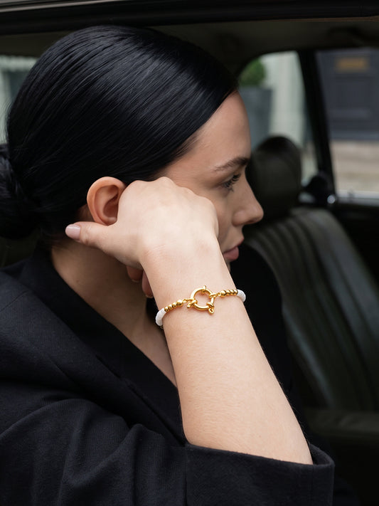 IXIA by GIVA Ice Princess Gold Plated Bracelet