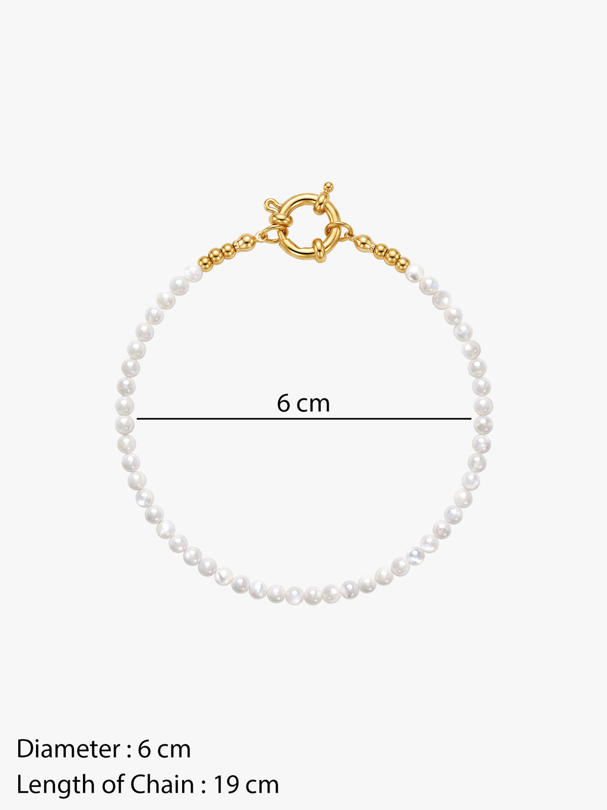 IXIA by GIVA Ice Princess Gold Plated Bracelet